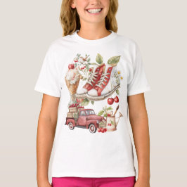 Camiseta Cerezas dulces de verano