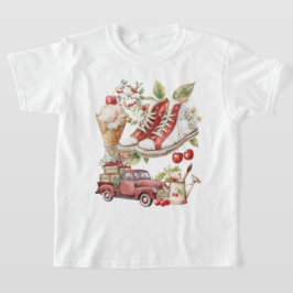 Camiseta Cerezas dulces de verano