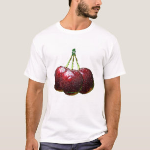 Camiseta Cerezas negras