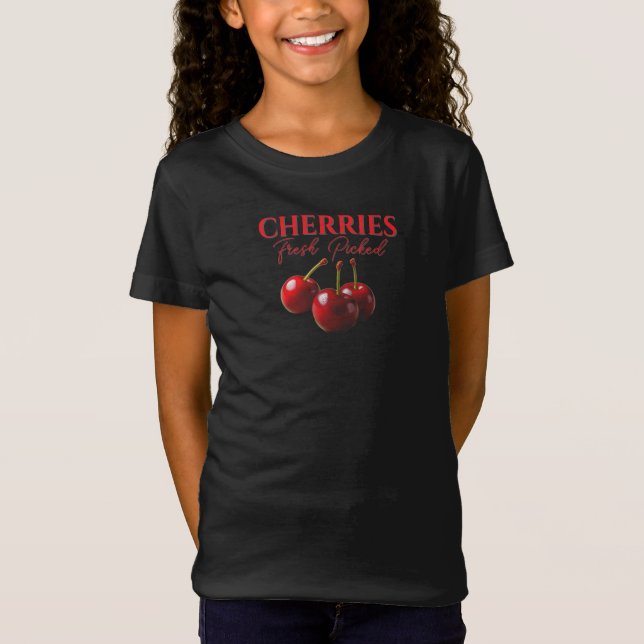 Camiseta Cerezas recién cogidas  (Anverso)