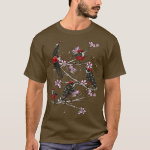 Camiseta Cerezo Blossom Observador de Aves Sakura B