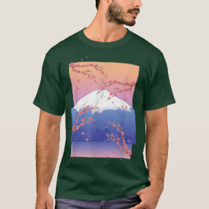 Camiseta Cerezo de la flor de la Bonito rosa japonesa Sakur