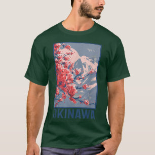 Camiseta Cerezo en flor Okinawa Japón
