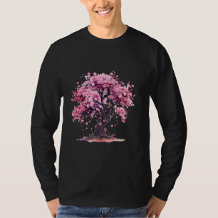 Camiseta Cerezo en flor Sakura en flor de cerezo Sakura árb