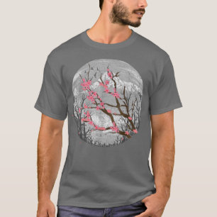 Camiseta Cerezo floral rosa de la montaña Sakura japonesa