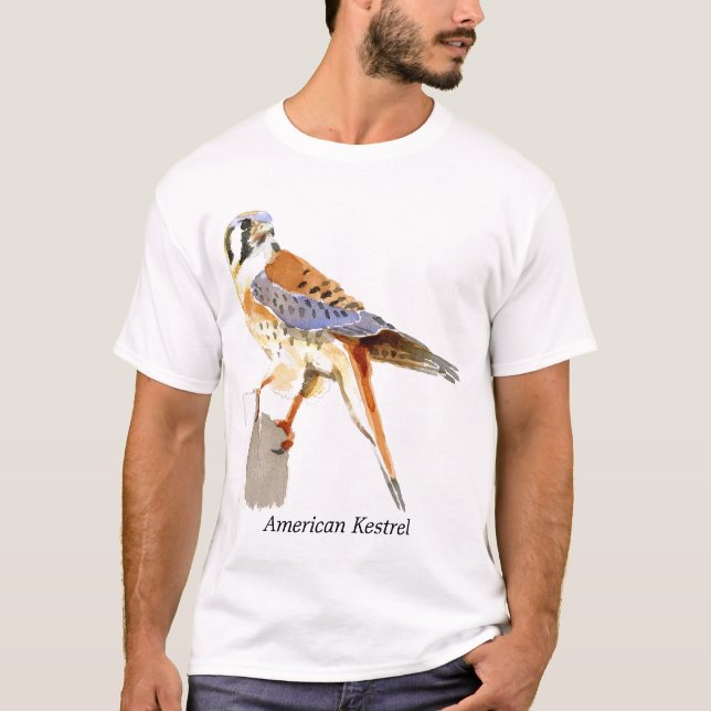 Camiseta Cernícalo americano (Anverso)