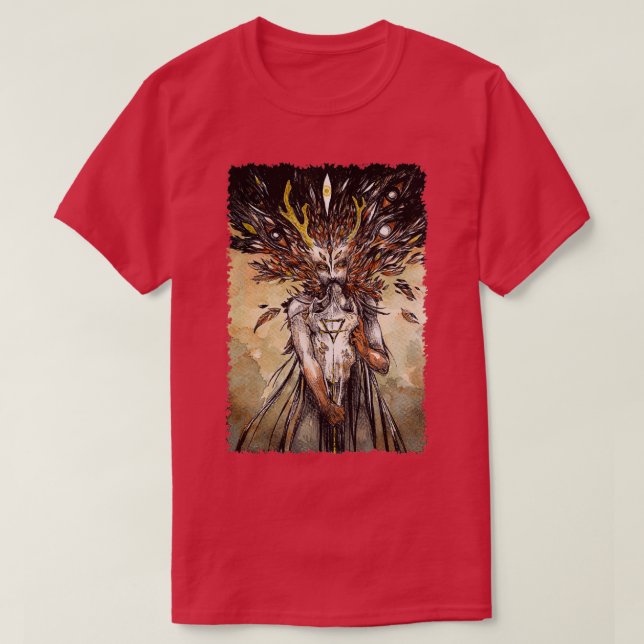 Camiseta Cernunnos (Diseño del anverso)