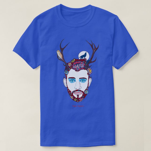Camiseta Cernunnos Wild God of the Forest Classic TShirt (Diseño del anverso)