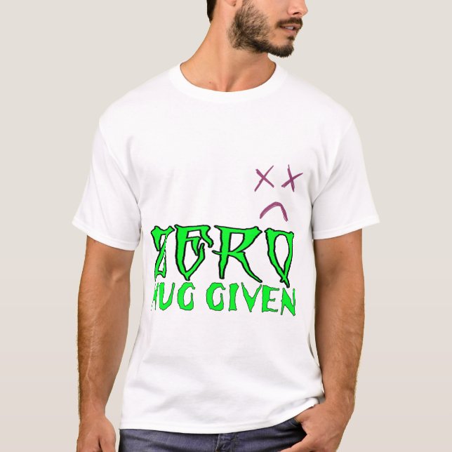 Camiseta Cero abrazo (Anverso)
