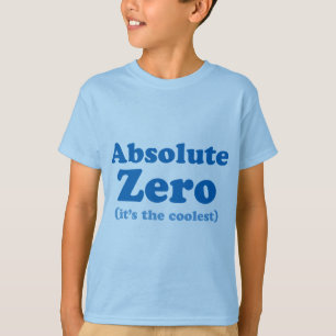 Camiseta Cero absoluto