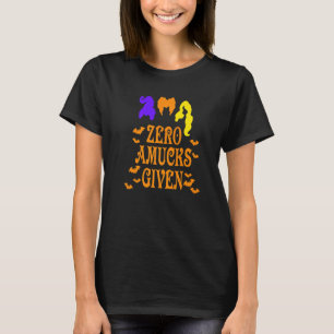 Camiseta Cero Amucks Dada Amuck Con Bat Witch Halloween