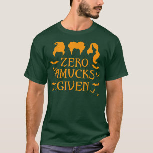 Camiseta Cero Amucks Dada El Trío De Brujas De Halloween
