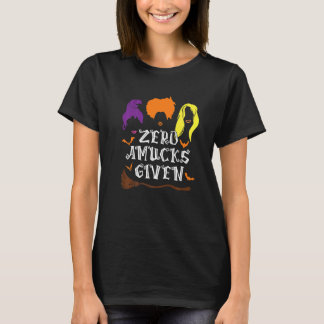 Camiseta Cero Amucks Dado Alocado Con Murciélago Bruja De H