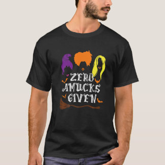 Camiseta Cero Amucks Dado Amok Con Murciélago Bruja De Hall