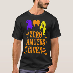 Camiseta Cero Amucks Reciben Bate Por Halloween De Bruja