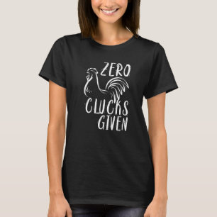 Camiseta Cero Clubs Dados Al Agricultor Amante Del Pollo