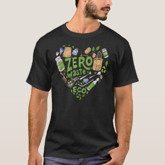 Camiseta Cero Desperdicios Cero Eco Agricultura Vegan Minim