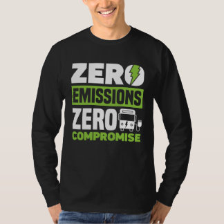 Camiseta Cero Emisiones Cero Compromiso Batería Eléctrica V