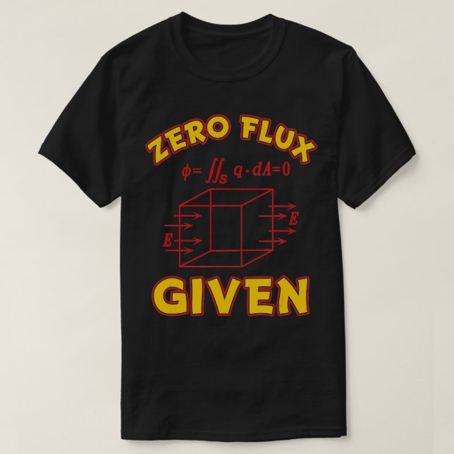 Camiseta Cero flujo dado un divertido pozo para el motor de (Diseño del anverso)