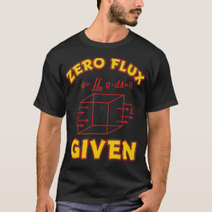 Camiseta Cero flujo dado un divertido pozo para el motor de