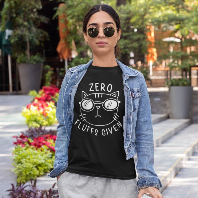 Camiseta Cero Flujos Dados (Zero Fluffs Given T-Shirt)