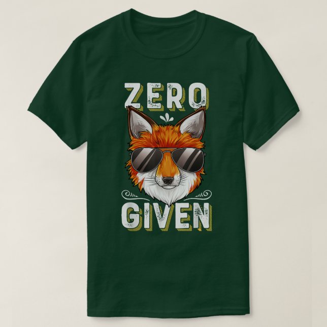 CAMISETA CERO FOXS ADMINISTRADOS  (Diseño del anverso)