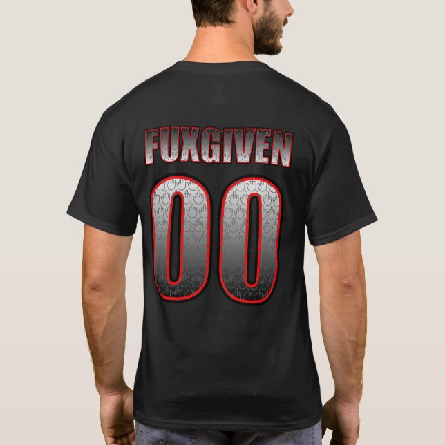 Camiseta Cero fuxante (Reverso)