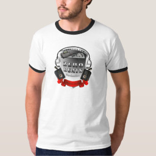 Camiseta Cero golpes - cortocircuito/negro del blanco con