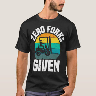 Camiseta Cero horquillas dadas