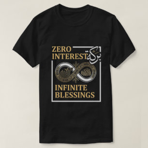 Camiseta Cero Interés, Bendiciones Infinitas - Finanzas Isl