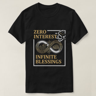 Camiseta Cero Interés, Bendiciones Infinitas - Finanzas Isl