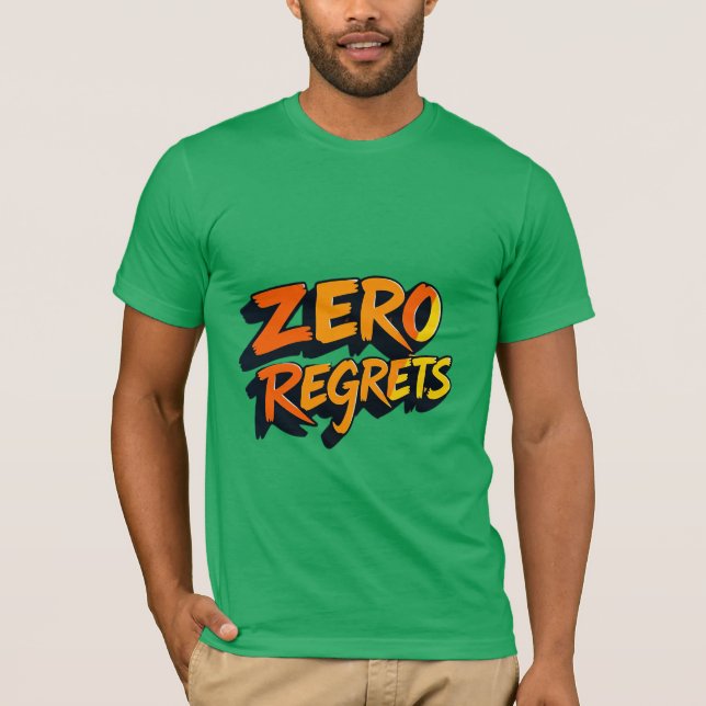 Camiseta Cero lamenta que el graffiti deje arte (Anverso)