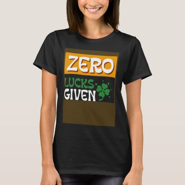 Camiseta Cero Luces al Día de San Patricio (Anverso)