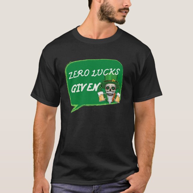 Camiseta Cero Luces al Día de San Patricio (Anverso)