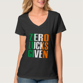 Camiseta Cero Luces Dadas, Ofensivo Día De Los Patrones