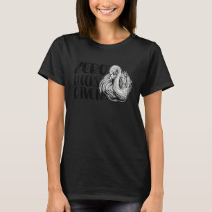 Camiseta Cero Manadas Dada Al Flamingo Animal Para Hombres