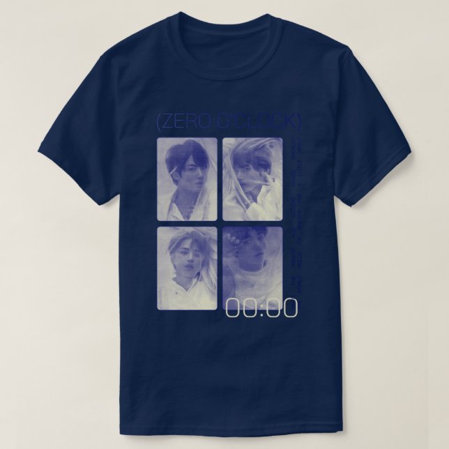 Camiseta Cero OClock (Diseño del anverso)