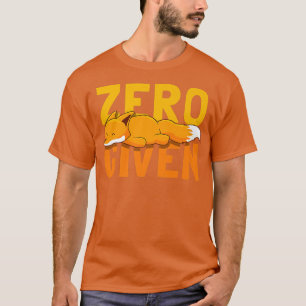 Camiseta Cero para recibir regalos divertidos con decir