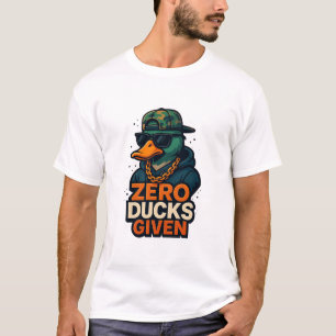 Camiseta Cero Patos Dados – Humor Divertido y Sarcástico