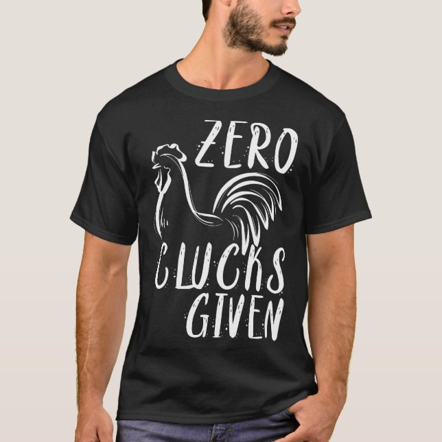 Camiseta Cero Pollos Importan  Pollo Amp Granjero (Anverso)