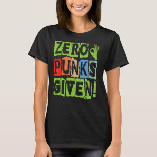 Camiseta Cero Punks en un concierto de Gótico gótico