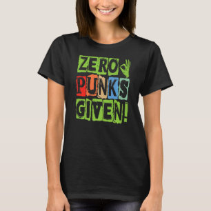 Camiseta Cero Punks en un concierto de Gótico gótico