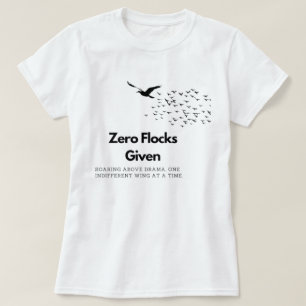 Camiseta Cero rebaños cedidos por sudadera