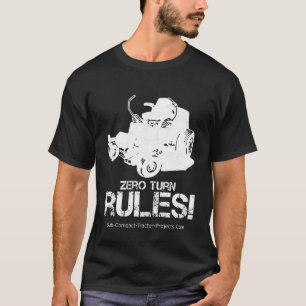 Camiseta ¡Cero reglas de giro!