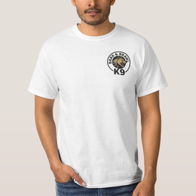 Camiseta Cero Relajación Max Ladrido  (Anverso)