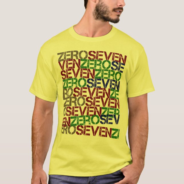 Camiseta Cero siete (Anverso)