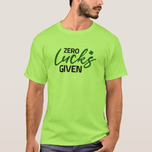 Camiseta Cero Suerte Dada