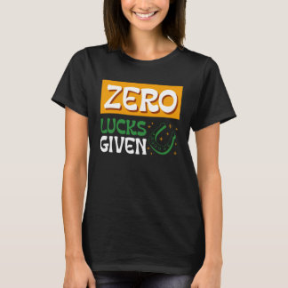 Camiseta Cero Suerte Dado Día de San Patricio Día de San Pa