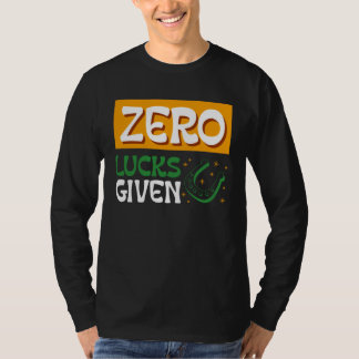 Camiseta Cero Suerte Dado Día de San Patricio Día de San Pa