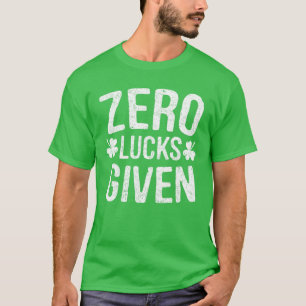 Camiseta Cero suertes dan regalo para el Día de San Patrici